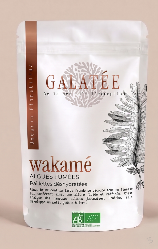Wakamé fumée paillettes doypack 30 g