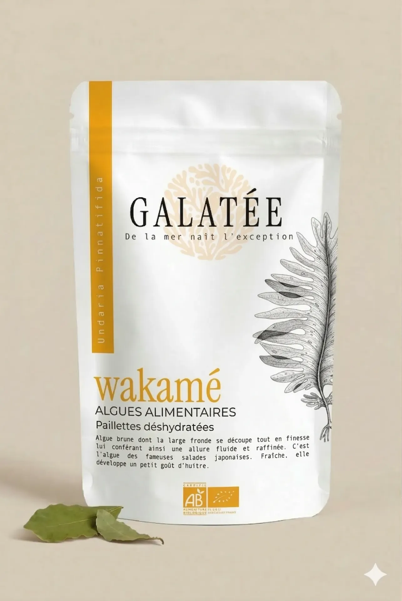 Wakamé paillettes doypack 30 g