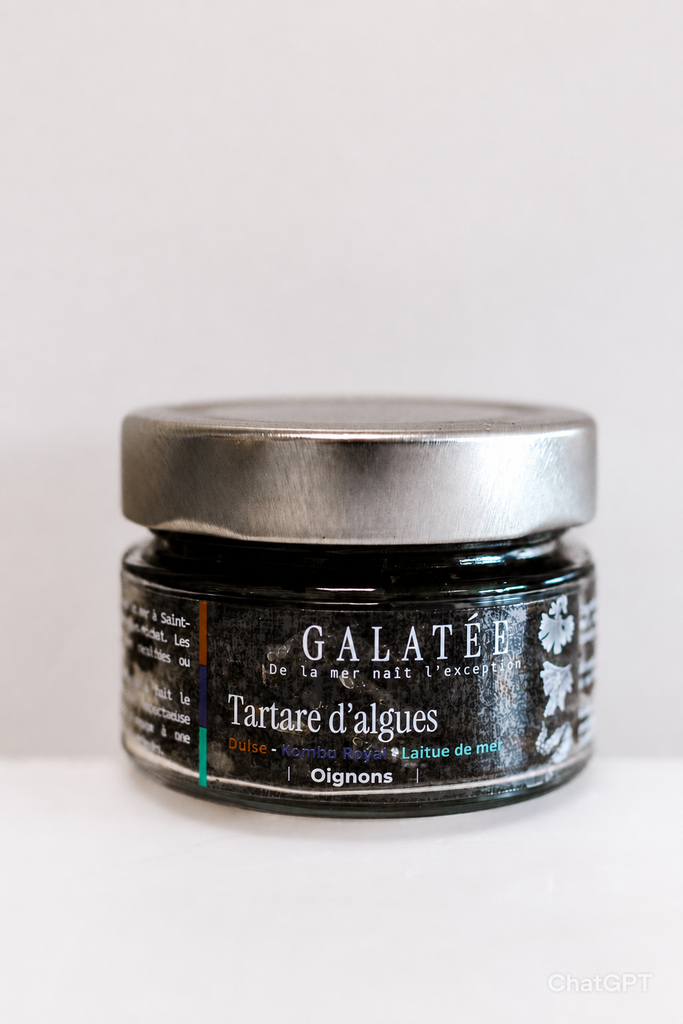 Tartare Oignons confit 3 algues  90g