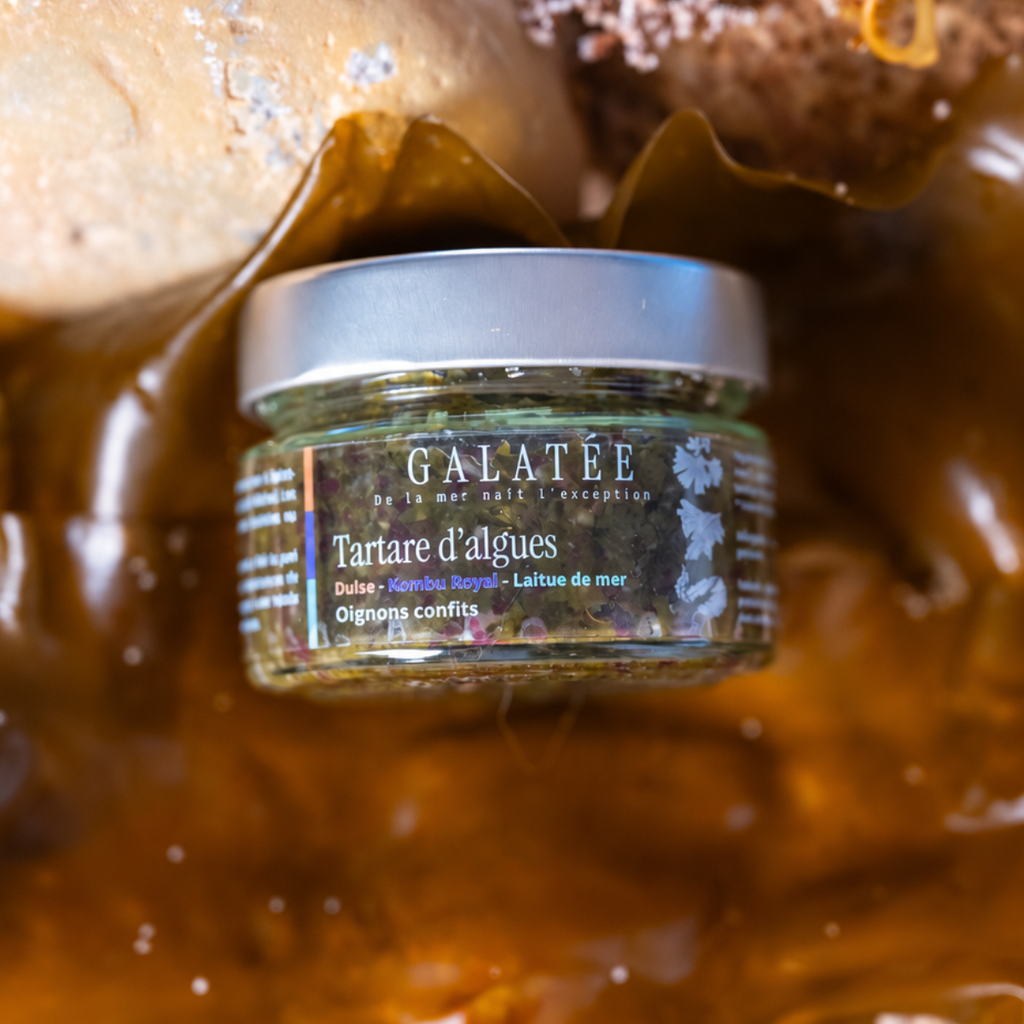 Tartare Oignons confits 3 algues  90g